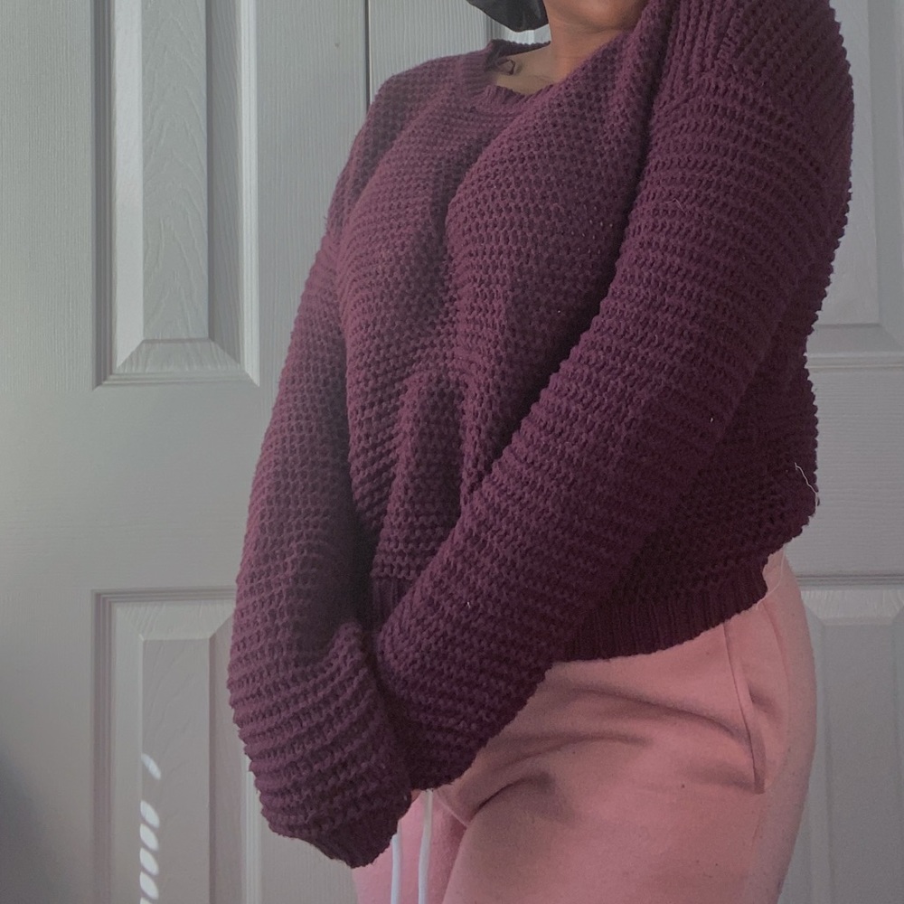 Aeropostal Purple Sweater